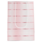 ブッシュピンクリボンボウ ブライダルシャワー ミディアムペーパーバッグ (裏面)