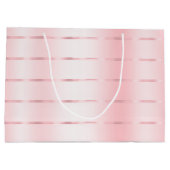 ブッシュピンクリボン ブライダルシャワー ラージペーパーバッグ (裏面)