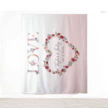 ブッシュピンク グラデーション 自撮り 愛 バックドロップ ウェディング