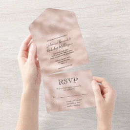 ブッシュピンク グラム オールインワン招待状