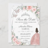 ブッシュピンク フラワー シルバー キンセアニエラ スイート シックスティーン セーブザデート (正面)