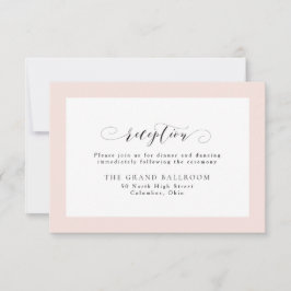 ブッシュフレーム フォーマル レセプション カード