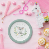ブッシュベビーコアラベビーシャワー紙プレート ペーパープレート (パーティー)