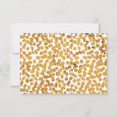 ブッシュベビープラティプスベビーシャワーアドバイスカード 招待状 (裏面)