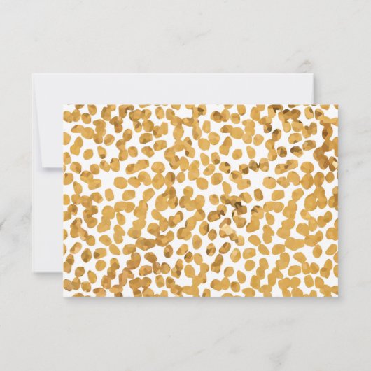 ブッシュベビープラティプスベビーシャワーアドバイスカード 招待状 (裏面)