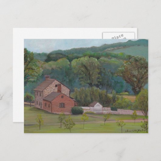 ブッシュマンファームゲティスバーグオリジナルアートハガキ ポストカード (正面/裏面)