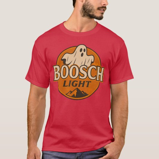 ブッシュライトハロウィーンゴースト Tシャツ (正面)