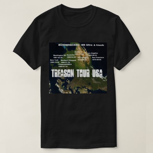 ブッシュワッケドUSA Tシャツ (デザイン正面)