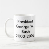 ブッシュ大統領コーヒー・マグ コーヒーマグカップ (左)