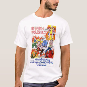 ブッシュ家族バンド Tシャツ