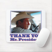 ブッシュ感謝してい マウスパッド (マウス)