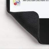 ブッシュ政権全体を削除したい?パッド マウスパッド (コーナー)