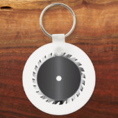 ブッシュ鋸刃 キーホルダー (正面)