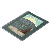 ブッシュ飛行機と魚釣り – 氷河の国立公園、MT ノートブック (左側)