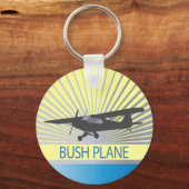 ブッシュ飛行機 キーホルダー (正面)