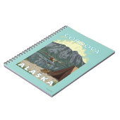 ブッシュ飛行機&魚釣り – コルドバ,アラスカ ノートブック (左側)