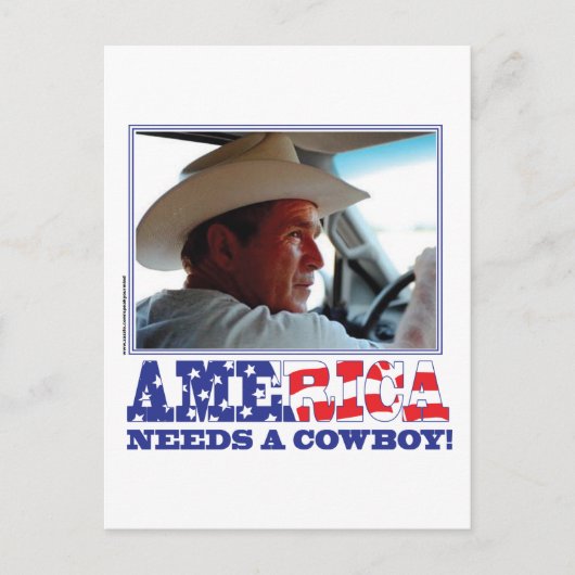 ブッシュ・アメリカ ポストカード (正面)