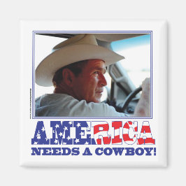 ブッシュ・アメリカ マグネット