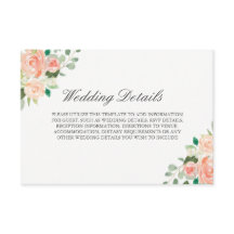 ブッシュ ウォーターカラー フラワーの結婚式の披露宴の詳細