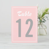 ブッシュ&グレイ ネイビー テーブルナンバー カードII (スタンド正面)