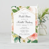 ブッシュ＆ゴールドの結婚前お披露目パーティー 招待状 (スタンド正面)