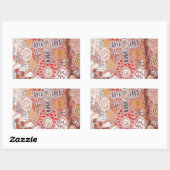 ブッシュ・タッカー 長方形シール (シート)