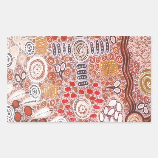 ブッシュ・タッカー 長方形シール (正面)