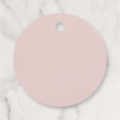 ブッシュ ピオニー ブライダル シャワー フェイバータグ (裏面)