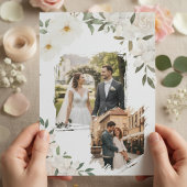 ブッシュ ピオニー ユーカリ ウェディング 招待状