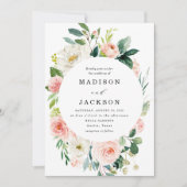 ブッシュ フラワーズ | 結婚式招待状 招待状 (正面)