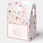 ブッシュ フラワーワイルドフラワー ブライダルシャワー ギフト お礼 B フェイバーボックス (オープン)