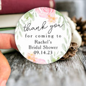 ブッシュ フローラル サンクス 結婚前お披露目パーティー ラウンドシール