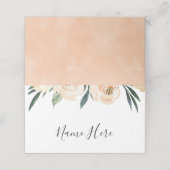 ブッシュ フローラル ブライダル シャワー プレース カード (外部開封)