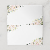 ブッシュ フローラル プレース カード 折り畳み式 (外部開封)