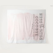 ブッシュ ブライズパーティー 背景 キス・ザ・ミス タペストリー (正面(横))