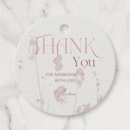 ブッシュ ブライズ シャワー パーティー サークル サンクス タグ