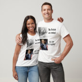 ブッシュ、ポール・リビアのBritishareの来ること! 、… Tシャツ (ユニセックス)