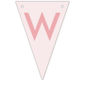 ブッシュ ワイルドフラワーズ ブライダルシャワー バンティング バナー (第1の旗)