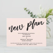 ブッシュ 延期 結婚発表 新計画 カード (スタンド正面)