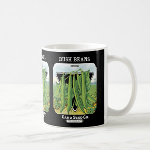 ブッシュBeansシードパケットラベル コーヒーマグカップ