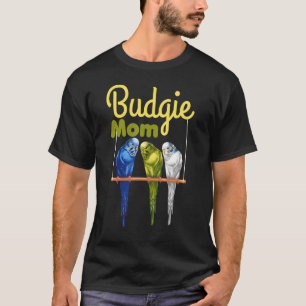 ブッジモマパレーケエブドジェリガー野鳥観察バード Tシャツ