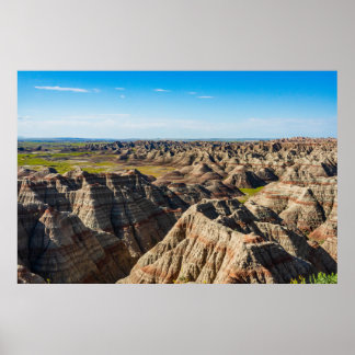 ブッストライプのトと広大なバレー ポスター