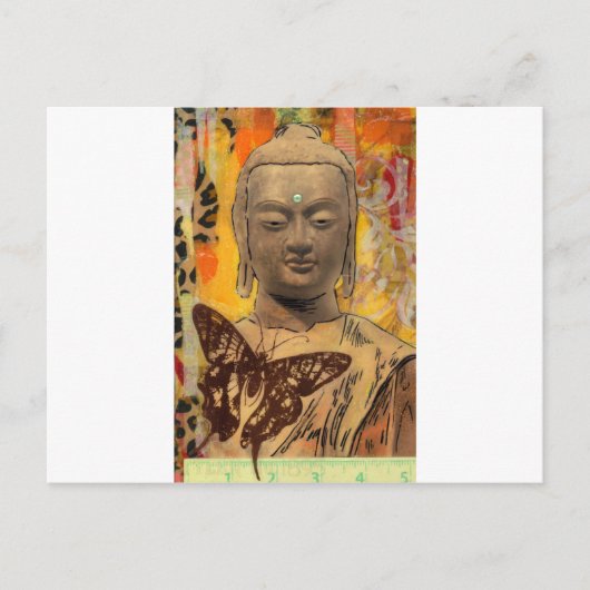 ブッダが支配する ポストカード (正面)