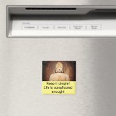 ブッダと引用文 マグネット (インサイチュ (食洗機))