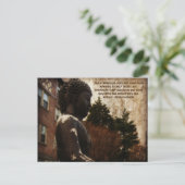 ブッダと慈悲の引用文 ポストカード (スタンド正面)