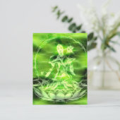 ブッダのエネルギー5タラ ポストカード (スタンド正面)