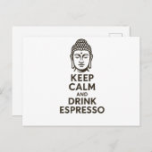 ブッダのカード ポストカード (正面/裏面)