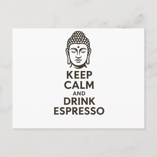 ブッダのカード ポストカード (正面)