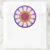 ブッダのデリカステッカー ラウンドシール (バッグ)