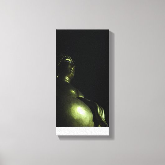 ブッダの夜 キャンバスプリント (正面)